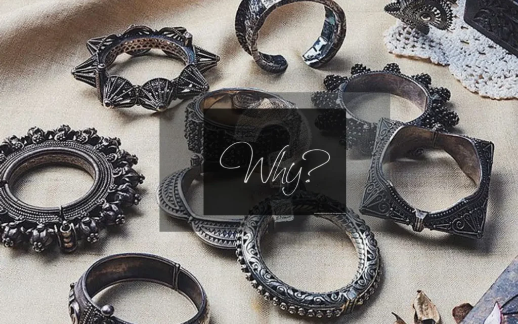 why choose silver jewellery oxidized